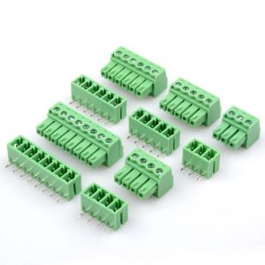 China 3.5mm Pitch PCB Pluggable Screw Terminal Blocks Plug + Right Angle or Straight Socket on sale