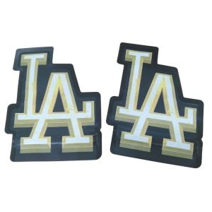 China Custom Printed 3.5g Unique Special Die Cut Irregular Shaped Mylar Bags Sealed 8th Smell Proof Special Cali Mylar Bag on sale