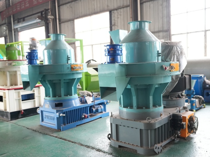 Farm Sawdust Wood Pellet Press