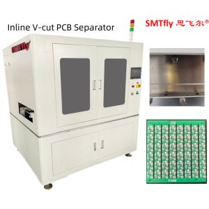 Full-automatic PCB V Cut Machine Pneumatic 3.5mm High Efficiency