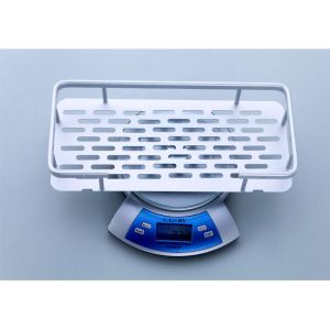 Single layer shelving Bathroom Rack Durable Stainless Steel Wall Mountable