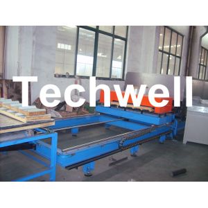 Custom Automatic Continuous Polyurethane Sandwich Panel Line For Cooling Room