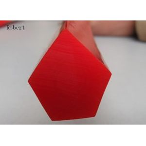 Ceramic Industrial Polyurethane Drive V Belts Ridge Top Surface Finish