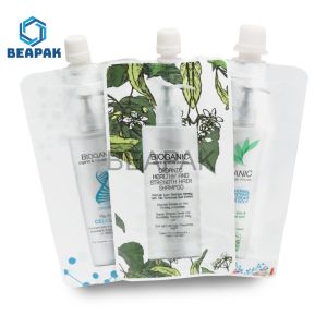 Food Grade Reusable Custom Spout Pouches Liquid Stand Up Pouch With Spout