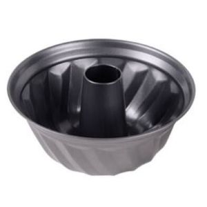 carbon steel bakeware chiffon cake mould bundt pan with chimney