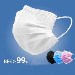 Quality MOQ 1box/50pcs 3 Ply Mask Disposable Face Mask for sale