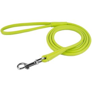 Multiple Sizes Rolled Leather Dog Leash Rope Soft Padded Multicolored