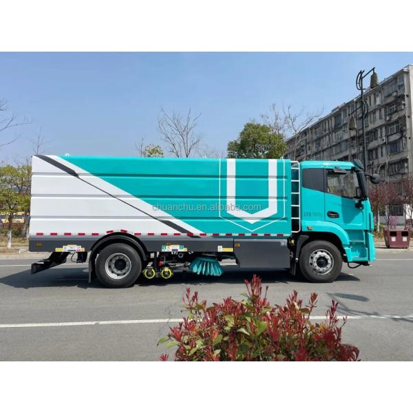 18T Electric Road Sweeper with Advanced Washing Sweeping Capabilities and Pure Electric Energy Type