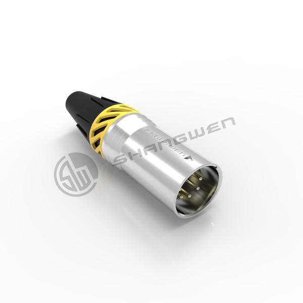 Audio XLR 3 Pin Male Female Plug Connector Electrical IP65 Waterproof