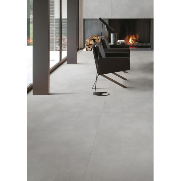 Indoor Modern Cement Effect Look Porcelain Floor Tile 600x1200mm Glazed Matte