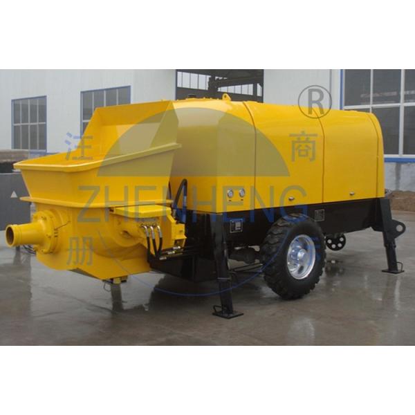 Buy S Tube Valve Portable Concrete Pump , Electric Durable Mobile Concrete Mixer at wholesale prices