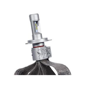 Evitek Fanless 5S LED Car Headlights H4 Hi/Lo 25W 4000LM IP68 For Auto Lamp