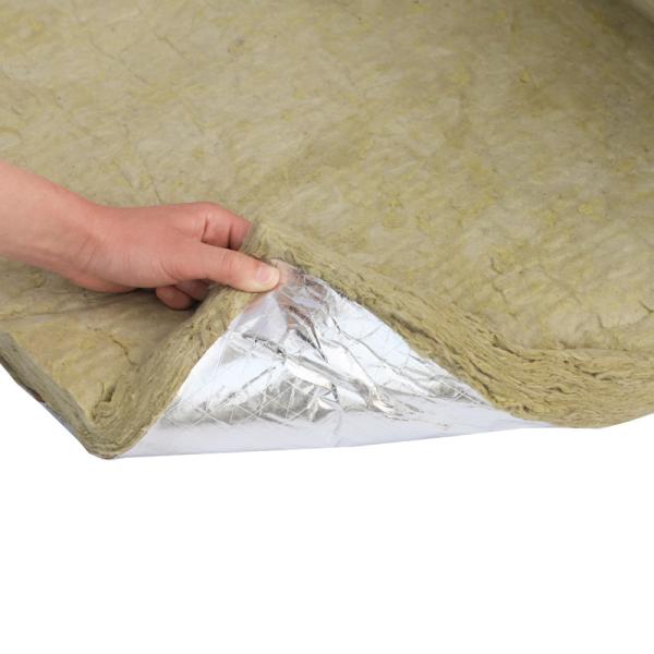 Buy Thermal Insulation Stone Wool Roll With Fire Resistance Performance Mineral Wool Felt For Wall Insulation at wholesale prices