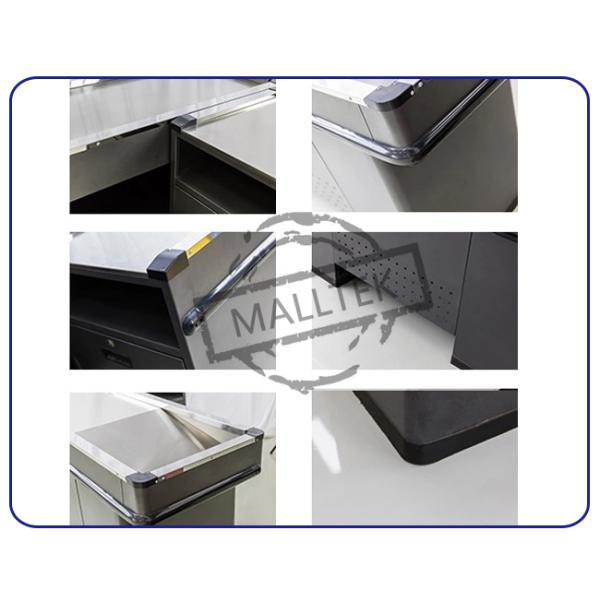 Retail Convenience Store Cash Register Checkout Counter Table Furniture Dimension Design