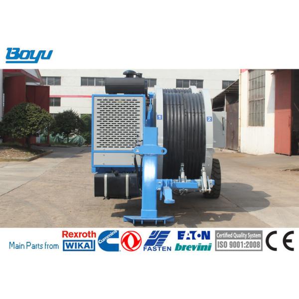 Transmission Line Stringing Equipment Hydraulic Cable Tensioner Max Continuous