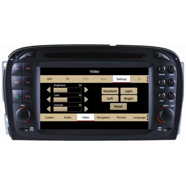 Ouchuangbo Mercedes Benz SL R230 car radio with Bluetooth Steering Wheel Control ipod OCB-8817