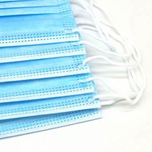 Respirator 3 Plys Single Use Face Mask Anti Virus Protective Plate Shape