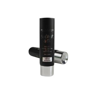 China Custom Transparent full plastic 50g hand lotion tube / empty cosmetic plastic clear tube for hand cream on sale