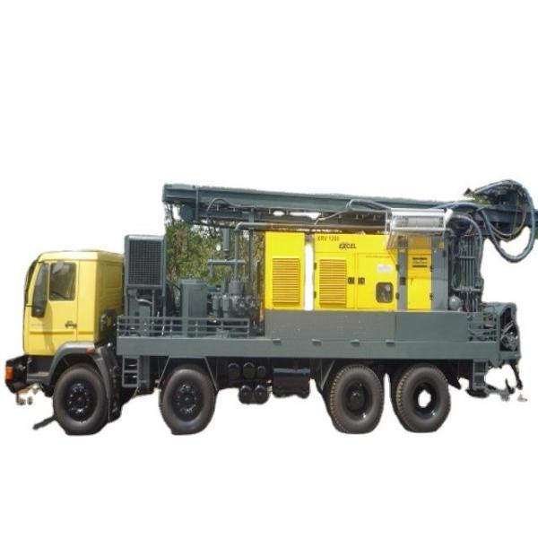 Buy Diesel Power 400m Rotary Truck Mounted Drilling Machine at wholesale prices