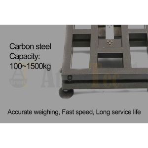 Carbon Steel Platform Weighing Scale 1500kg Welding Structure