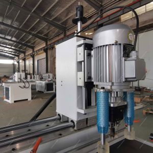 1700x850x1700mm MZ73032 Double Head Multi Wood Boring Machine with 3x2pcs