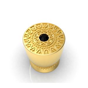 Hanging Plating 71.5g IGES Perfume Bottle Cover Laser Engraving