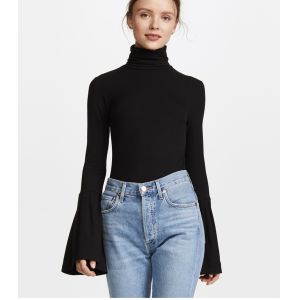 Clothing Women Long Bell Sleeve T Shirt Women