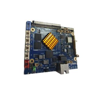 China EmbeddedPOS Motherboard Dual 8 Bit LVDS Support 16GB-128GB EMMC Storage Cash Register Embedded Board on sale