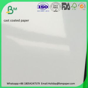 115gsm - 300gsm Cast Coated Board , High Glossy Photographic Printing Paper