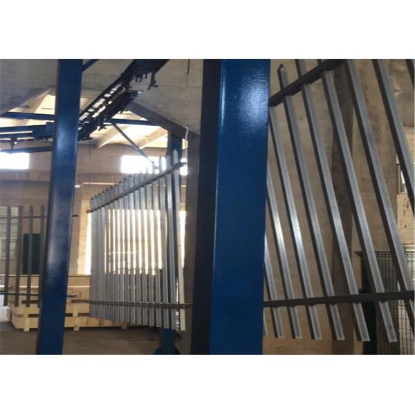 Garden using Spear top 1.8m(H)x2.4m(W) Hercules Security Fencing Stain any INTERPON colour Powder