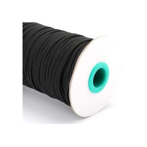 One Inch Braided Custom Elastic Waistband Durable Lightweight Rolled Packed