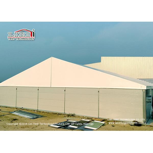25 Meter Width Warehouse Marquee Canopy Tent With Translucent Pvc Roof Cover