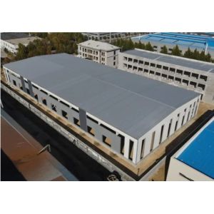 Waterproof Prefabricated Metal Construction Buildings H Section Column Steel