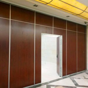 Sound Barrier Conference Hall Sliding Folding Walls System / Movable Partition