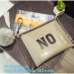 Custom Printed Slider Pe Zip Lock Clothing Bags With Logo, frosted plastic pvc