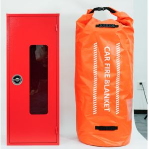 Thermal Resistance Suntex Car Fire Blanket In Gray