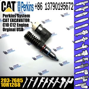 Engine C-10 C-12 CPT372 Fuel Injector 203-7685 2037685 10R-1268 10R1268 For CAT