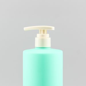 Cylinder PE 1000ml Shower Gel Shampoo Pump Bottles