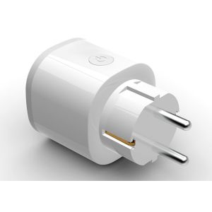 Square Shape Wifi Smart Plug Outlet EU Smart Mini Plug Socket Overload