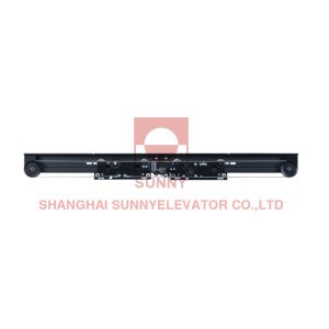 China 2 Leafs Center Opening Landing Door Device Spring Type JJ 600 - 1200mm on sale