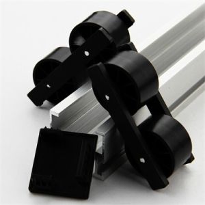 Black Wheel JY 2045B Aluminum Roller Track Galvanized Sheet