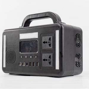 300W portable power station with built-in Bluetooth speaker suitable for camping