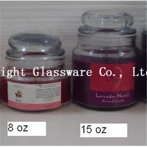 Quality Clear Candle Jars and Lids for sale