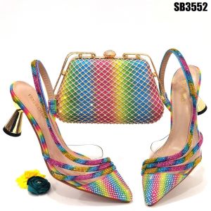 Supoo evening african shoes and bags to match purple matching clutch for wedding