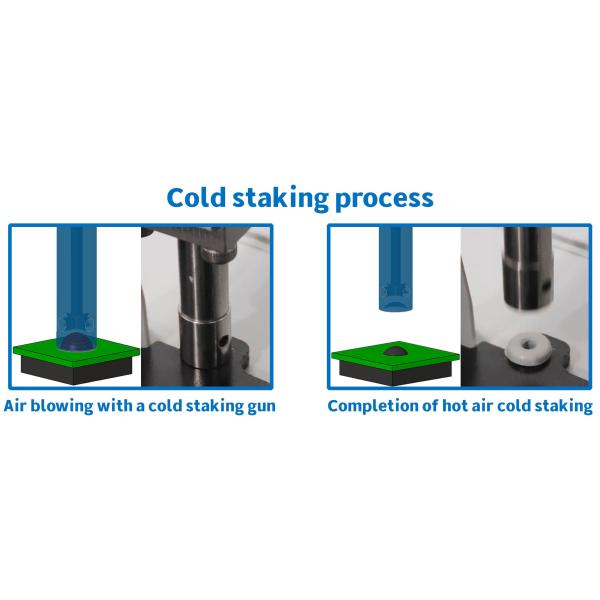 Hot Air Cold Staking Controller for Metal-to-Plastic Staking - Featuring Multi-Channel Control Capability