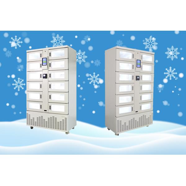 Winnsen Cold Chain Frozen Smart Electronic Refrigerated Parcel Delivery Locker System For Pizza Cake