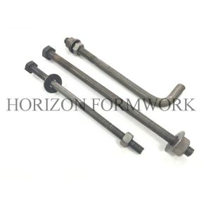 Half Threaded Hex M16 Bolts With Nut And Spring Washer Made Of Carbon Steel