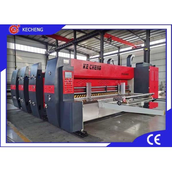 Buy Jumbo Flexo Printer Slotter Die Cutter Machine With Stacker at wholesale prices