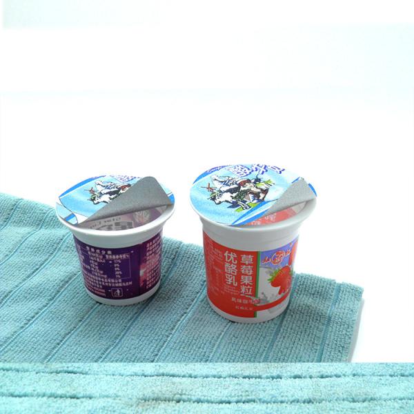 white Custom printed PP disposable smoothie milk /yogurt /Tea cup plastic cup with coloful lid