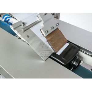 91mm Belt 250pcs/Min Cosmetic Dual Side Labeling Machine